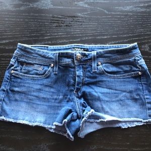 Bebe blue shorts